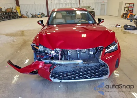 2022 Lexus Is 300 z USA, uszkodzony, nr VIN JTHDA1D28N5120850